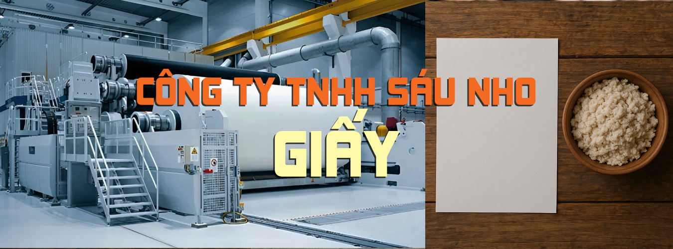 Công ty TNHH Sáu Nho - Chuyên sản xuất & mua bán: Bột giấy & nguyên liệu giấy