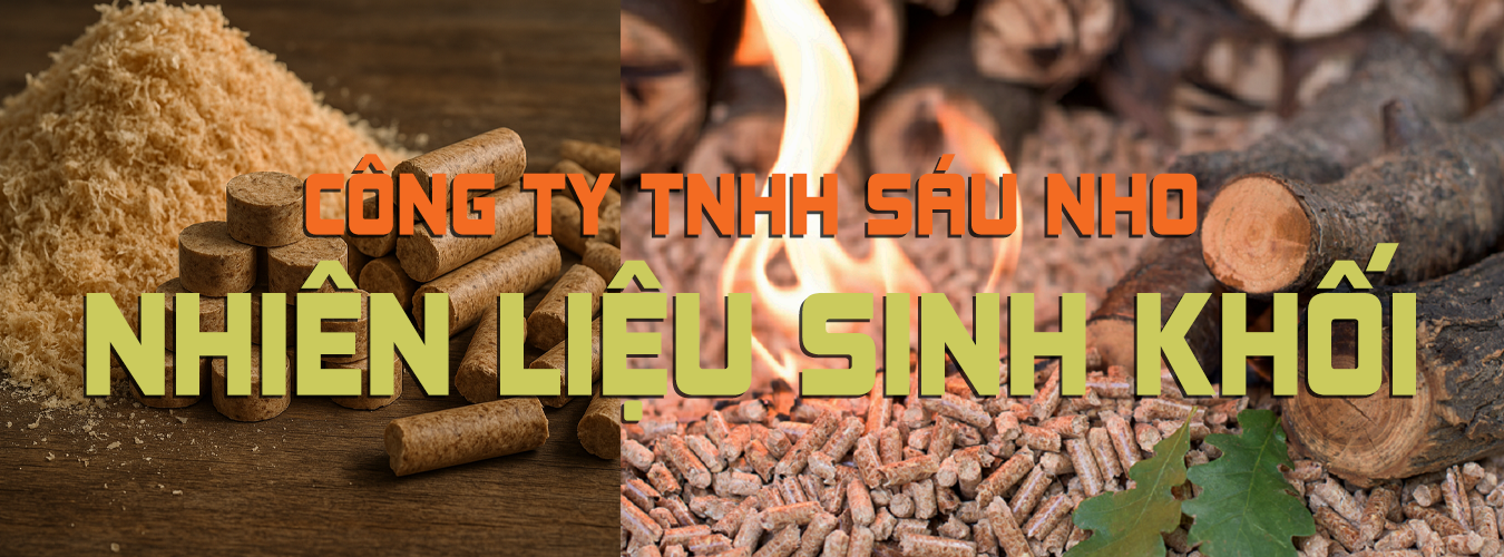 Công ty TNHH Sáu Nho - Chuyên sản xuất & mua bán: Bột gỗ & nguyên liệu chất đốt năng lượng (nhiên liệu sinh khối)